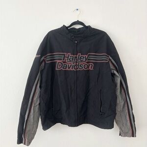 Vintage Harley-Davidson Men's Nylon Riding Jacket